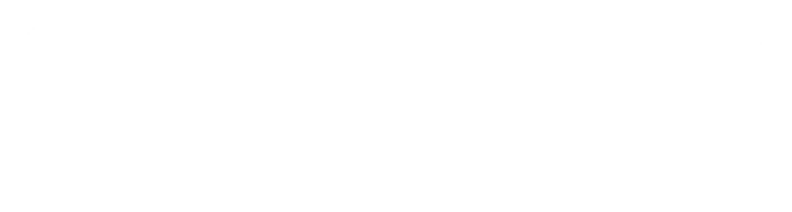 Logo van Petje af in witte letters